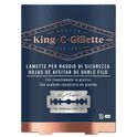 KING C. GILLETTE Cuchillas Doble Filo  